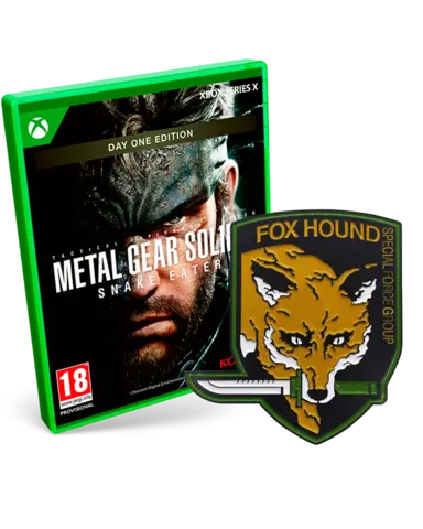 Metal Gear Solid △ Snake Eater + Insignia Foxhound Edición Limitada