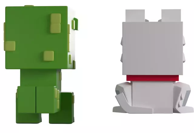 Reservar Figura Creeper y Wolf Minecraft Youtooz Figuras Estándar