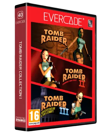 Cartucho Evercade Tomb Raider Collection 1