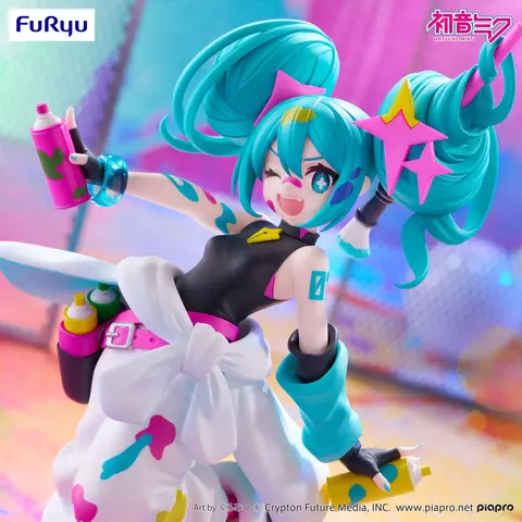 Reservar Figura Hatsune Miku Miku Paint Girl Trio-Try-iT Furyu Figuras Estándar