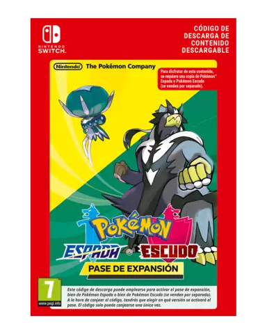 Pokemon Espada/Escudo Pase de Expansión