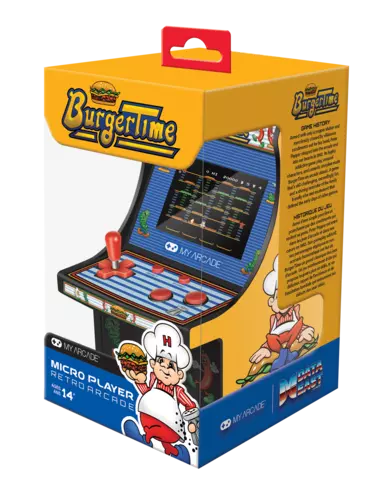 Consola Micro Player Retro Arcade Burger Time