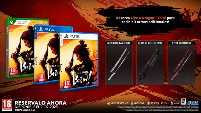 Comprar Like a Dragon: ISHIN PS5 Estándar