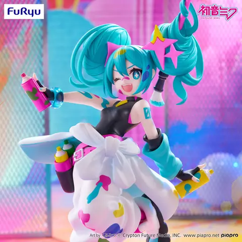 Reservar Figura Hatsune Miku Miku Paint Girl Trio-Try-iT Furyu Figuras Estándar