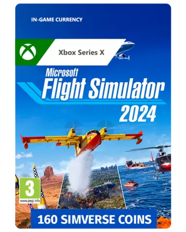 Microsoft Flight Simulator 2024 - 160 Monedas Simverse