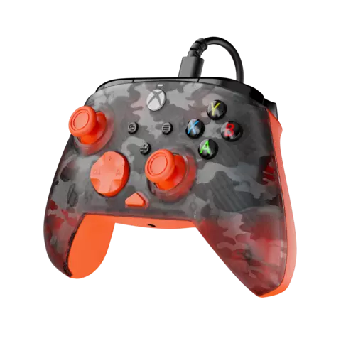 Comprar Mando Rematch Core con Cable · Camuflaje Fantasma Negro / Naranja Xbox One