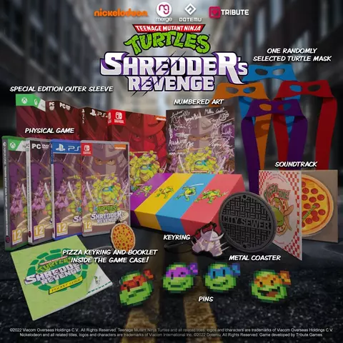 Comprar Teenage Mutant Ninja Turtles: Shredder's Revenge Edición Signature PC Signature