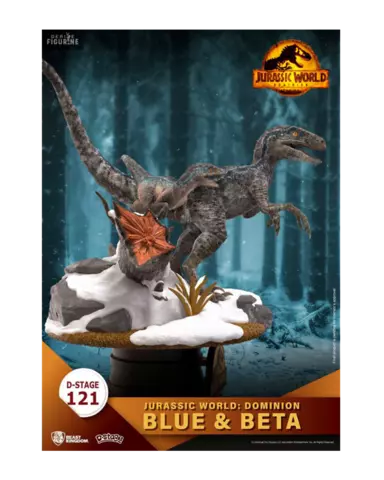 Comprar Figura Dstage Jurassic World Dominion Blue Y Beta Figuras