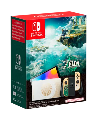 Consola Nintendo Switch OLED The Legend of Zelda: Tears of the Kingdom Edición Limitada 
