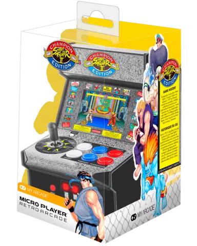 Consola Micro Player My Arcade Street Fighter II