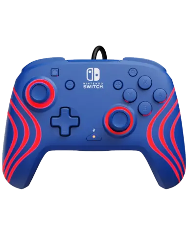 Comprar Mando Afterglow Wave Azul con Licencia Oficial de Nintendo Switch Azul