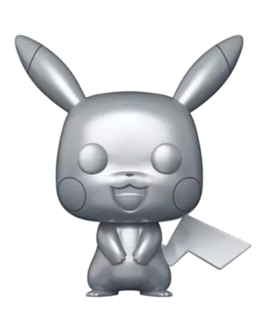 Figura POP! Pikachu Pokémon Edición Plata 9 cm