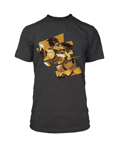 Camiseta Hombre Gris Overwatch Cheer's Love Talla XXL