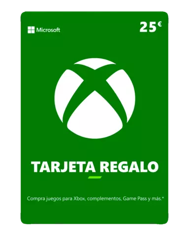 Tarjeta Prepago Xbox Live 25€