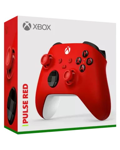 Comprar Mando Inalámbrico Pulse Red + Vaso de Cristal Xbox con Licencia Oficial Xbox Series