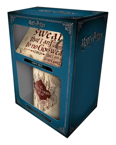 Caja Regalo Mapa del Merodeador Harry Potter