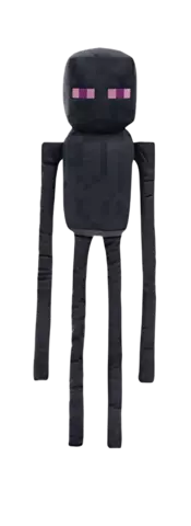 Peluche Enderman Minecraft Película Serie 7 20 cm
