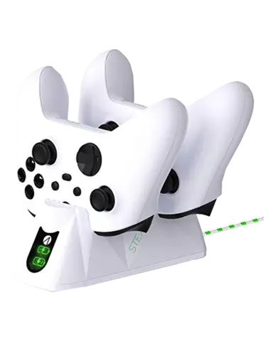 Pack Doble Estaciones de Carga Dock Blanco