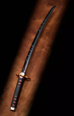 Reservar Réplica Espada Tanjiro Kamado Guardia Rengoku Demon Slayer Kimetsu no Yaiba Proplica Réplicas