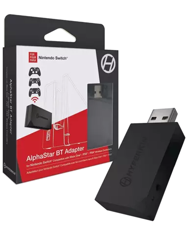 Adaptador de Mando AlphaStar para Switch (Compatible con Mandos Xbox One, PS4 y PS5)