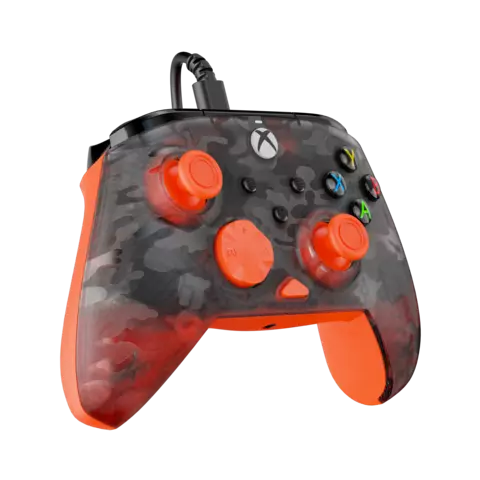 Comprar Mando Rematch Core con Cable · Camuflaje Fantasma Negro / Naranja Xbox One