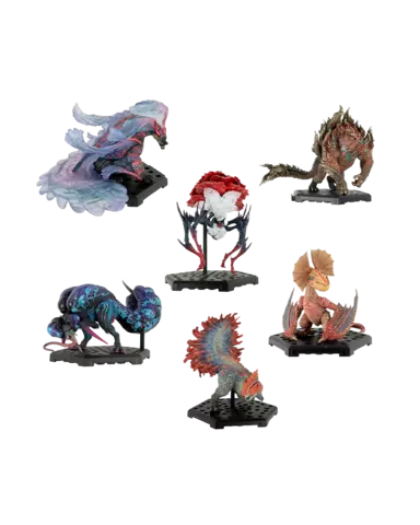 Pack 6 Figuras Monster Hunter Builder Standard Model Plus Vol.28 Capcom 10-15cm