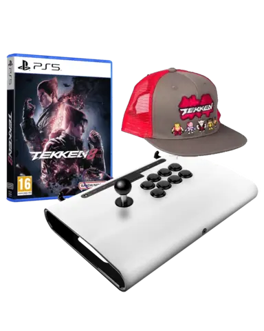 Tekken 8 + Fightstick Victrix Pro FS Arcade Blanco con Licencia Oficial de PlayStation