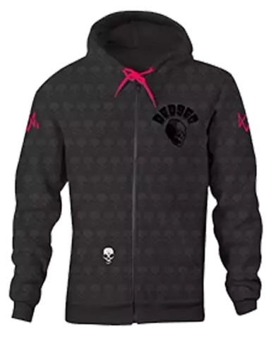 Sudadera Caustico/Rosa Watch Dogs 2: Dedsec Talla L