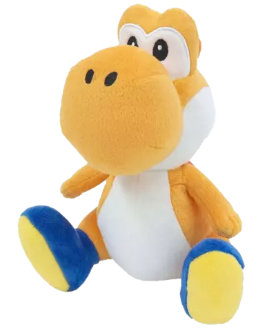 Peluche Yoshi Naranja Super Mario 20 cm