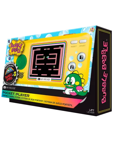 Consola Pocket Player Bubble Bobble My Arcade