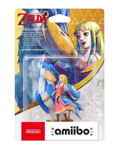 Figura Amiibo Zelda & Pelícaro (Serie The Legend of Zelda)